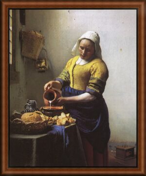 The Milkmaid by Vermeer
