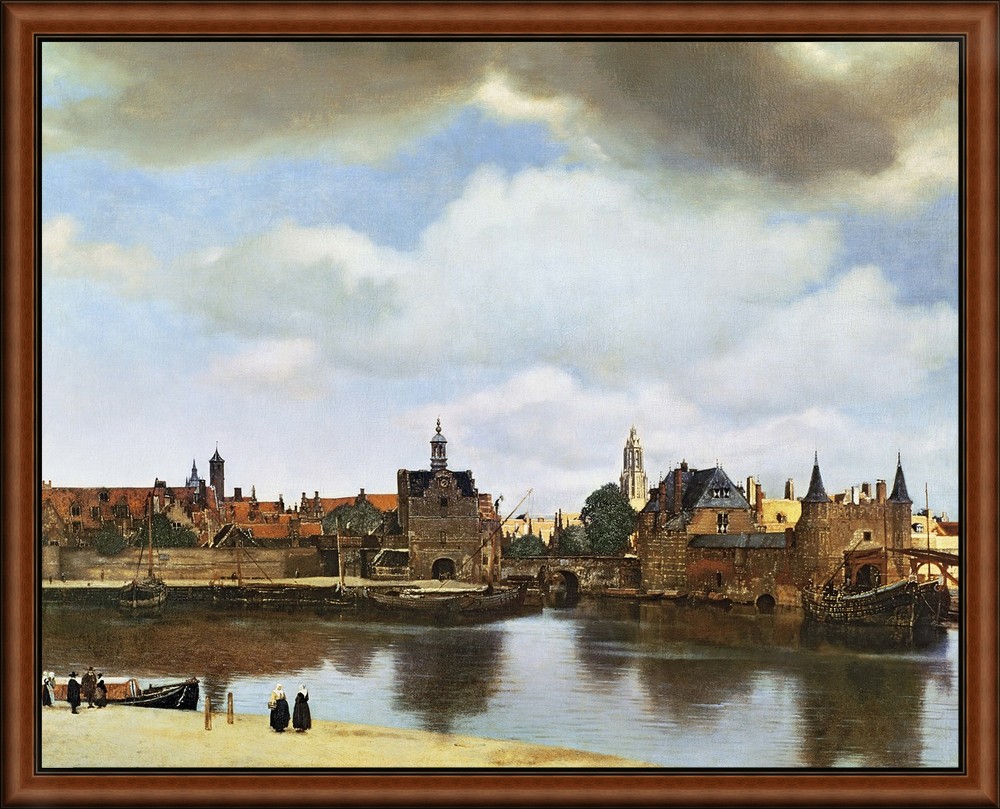 View of Delft by Vermeer